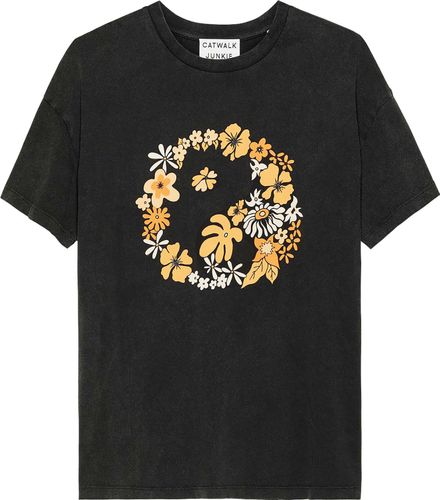 Catwalk Junkie TS YIN YANG FLOWER Grijs