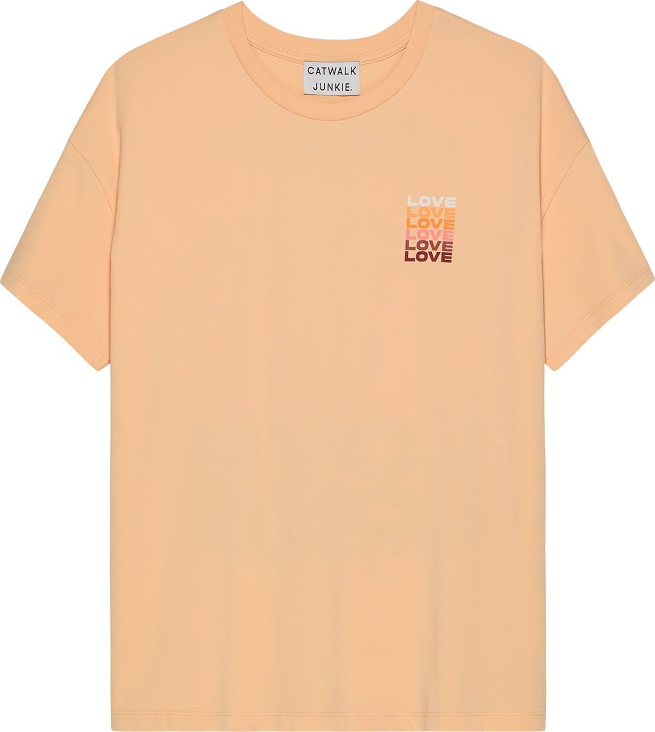 Catwalk Junkie T-shirt Oranje