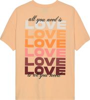 TS LOVE LOVE LOVE Oranje