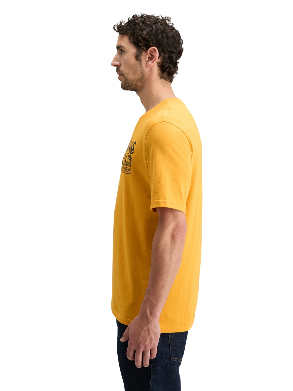Scotch & Soda T-shirt Geel Scotch & Soda T-shirt Geel