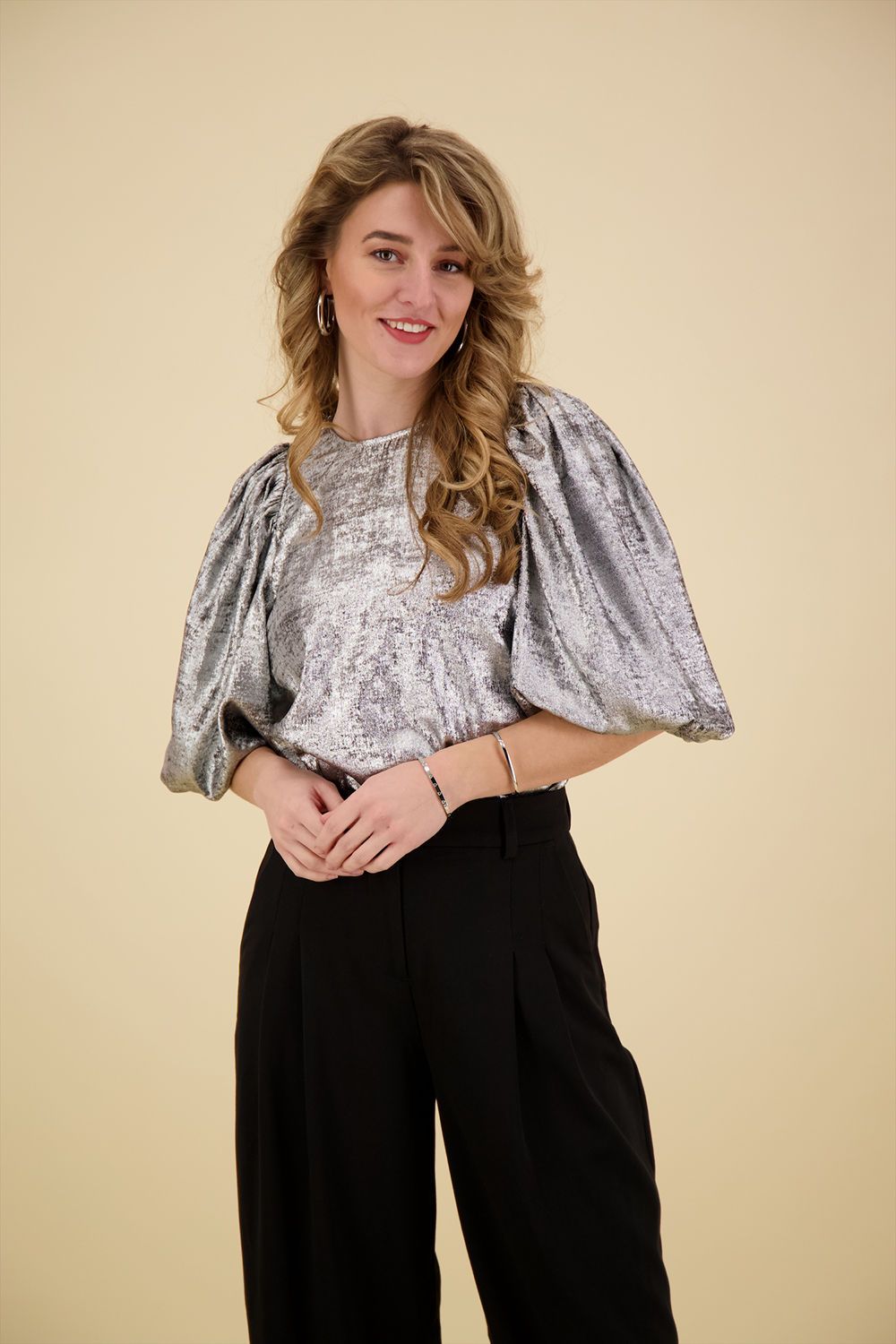 Co'couture Blouse Zilver