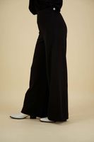 hazelcc wide long pant Zwart