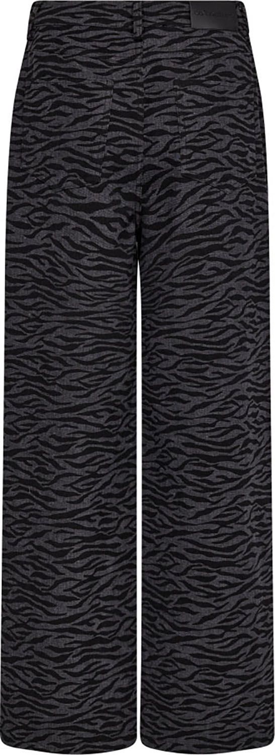 Co'couture Jeans Zebra cc Zwart