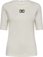 T-shirt Grannie cc Logo Wit