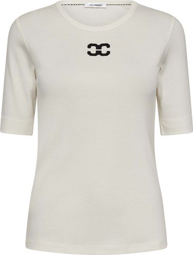 Co'couture T-shirt Grannie cc Logo Wit