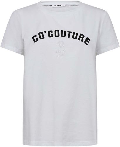 Co'couture T-shirt Coco Glitter Wit