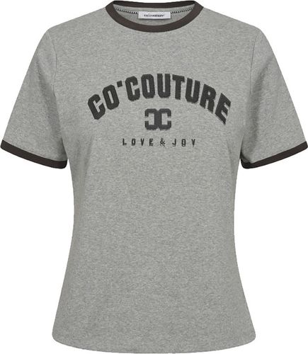 Co'couture T-shirt Edge Grijs