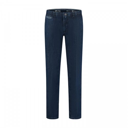 Com4 Modern Chino Basic Jeans Blauw