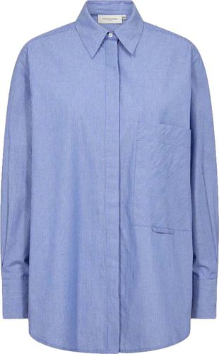 Copenhagen Muse Blouse Popli Blauw