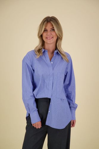 Copenhagen Muse Blouse Popli Blauw