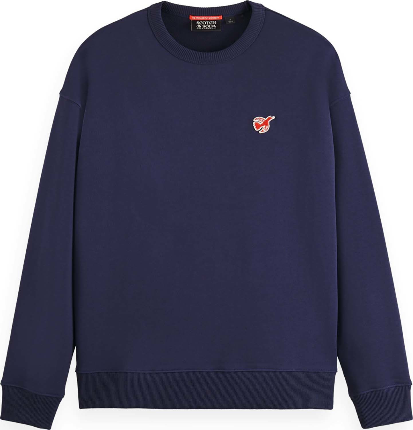 Scotch & Soda Sweater Donkerblauw  Scotch & Soda Sweater Donkerblauw
