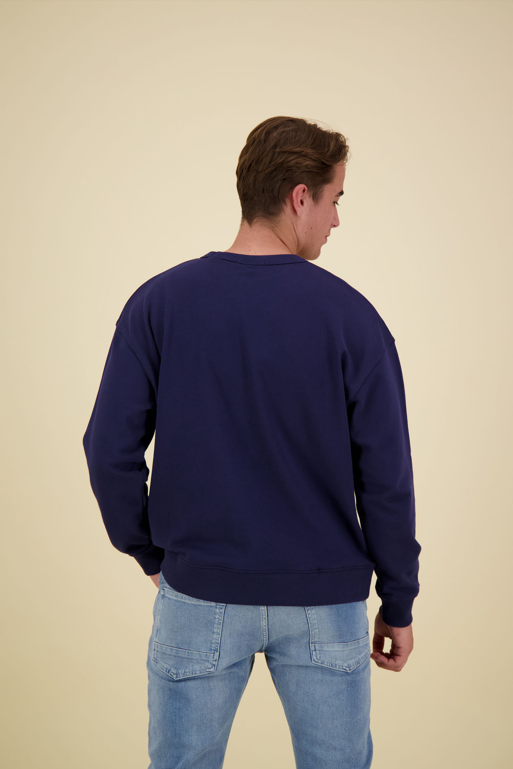 Scotch & Soda Sweater Donkerblauw  Scotch & Soda Sweater Donkerblauw