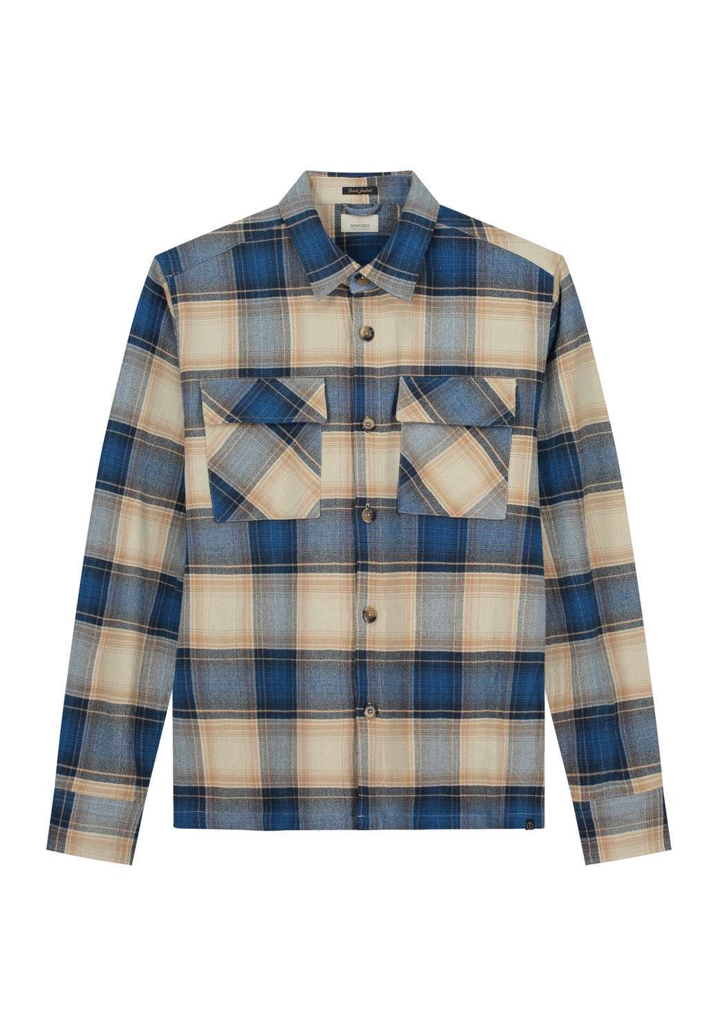 Dstrezzed Corey Overshirt Blauw Dstrezzed Corey Overshirt Blauw