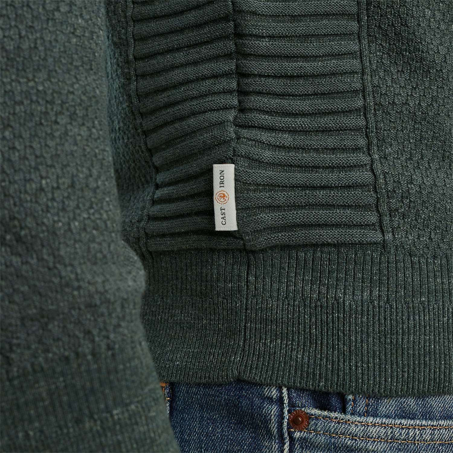Cast Iron Sweater Antraciet Cast Iron Sweater Antraciet