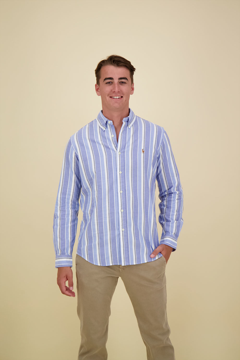 Polo Ralph Lauren Overhemd Blauw Polo Ralph Lauren Overhemd Blauw