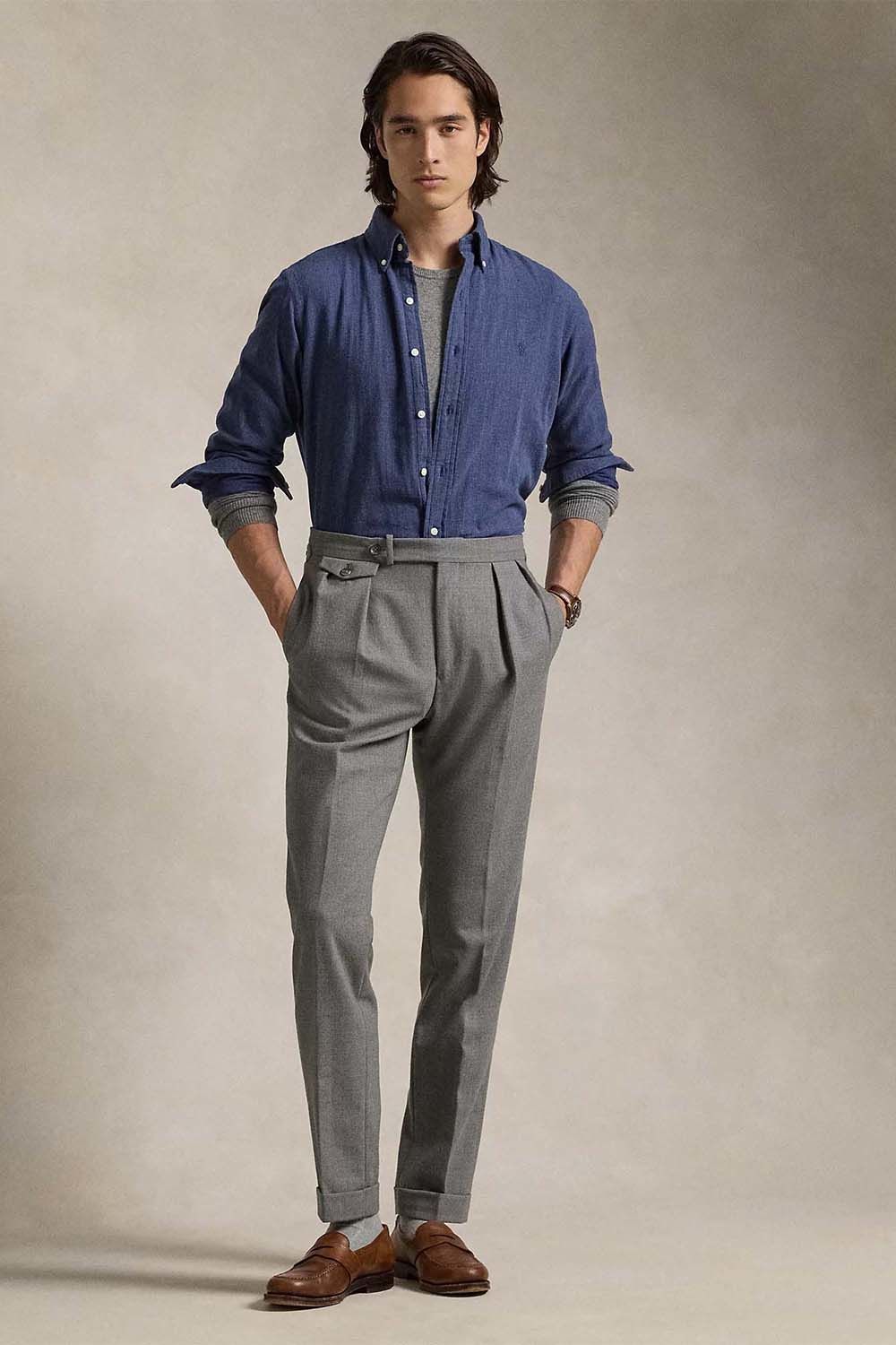 Polo Ralph Lauren Overhemd Blauw Polo Ralph Lauren Overhemd Blauw