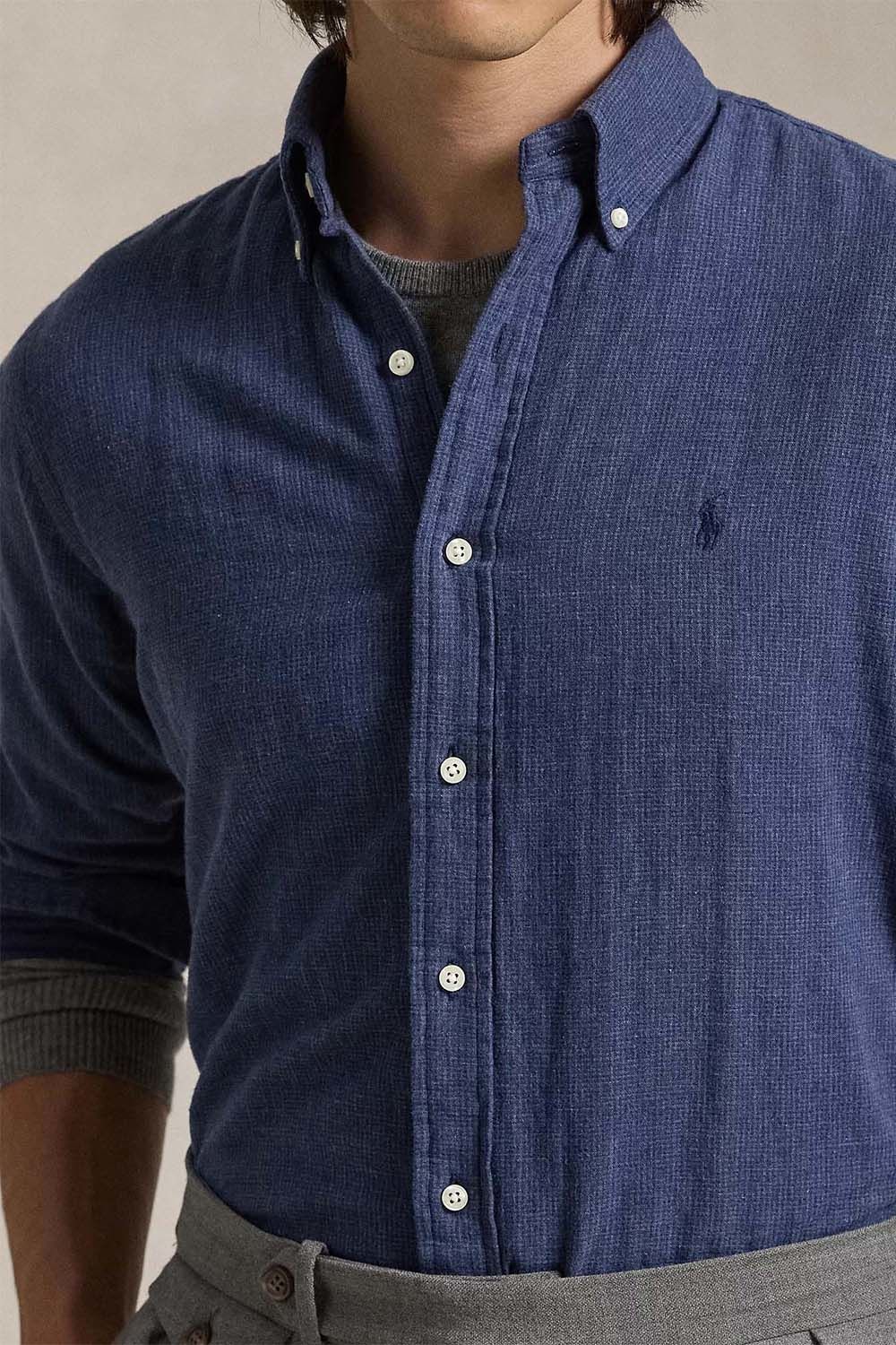 Polo Ralph Lauren Overhemd Blauw Polo Ralph Lauren Overhemd Blauw