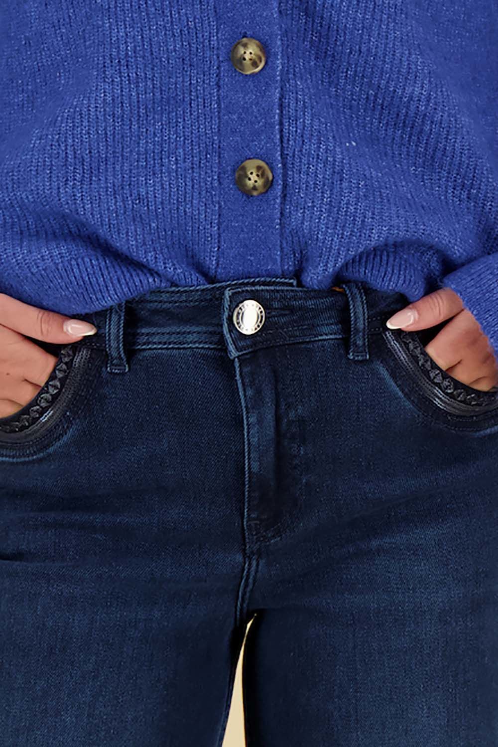 Mos Mosh Jeans Dara Blauw Mos Mosh Jeans Dara Blauw