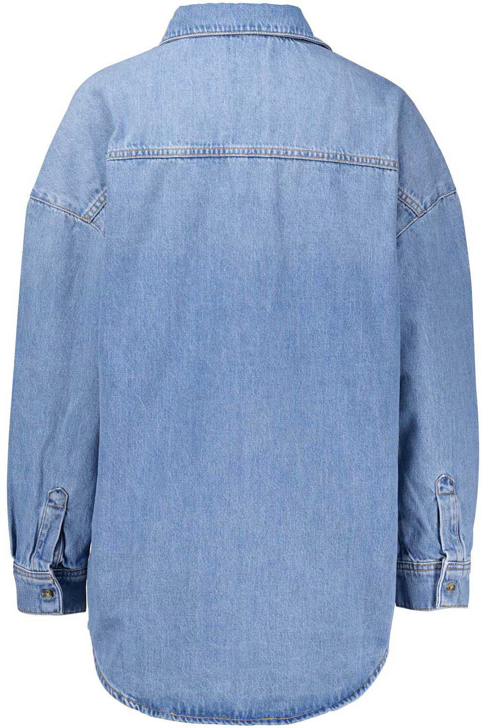 Superdry Overshirt Blauw Superdry Overshirt Blauw