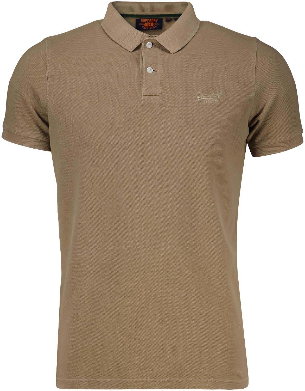 Superdry Polo Bruin Superdry Polo Bruin