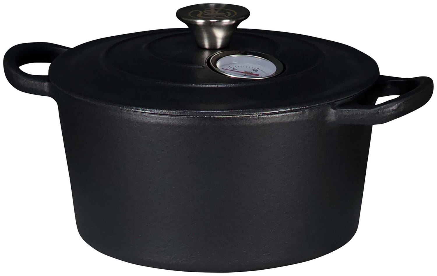 Herman braadpan gietijzer thermometer Zwart  Herman braadpan gietijzer thermometer Zwart