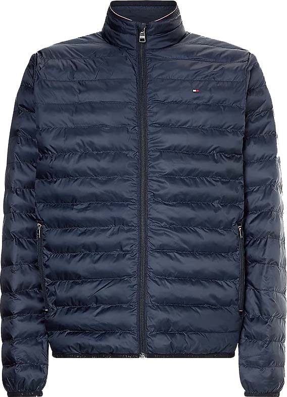 Tommy Hilfiger Gewatteerde Jas Donkerblauw Tommy Hilfiger Gewatteerde Jas Donkerblauw