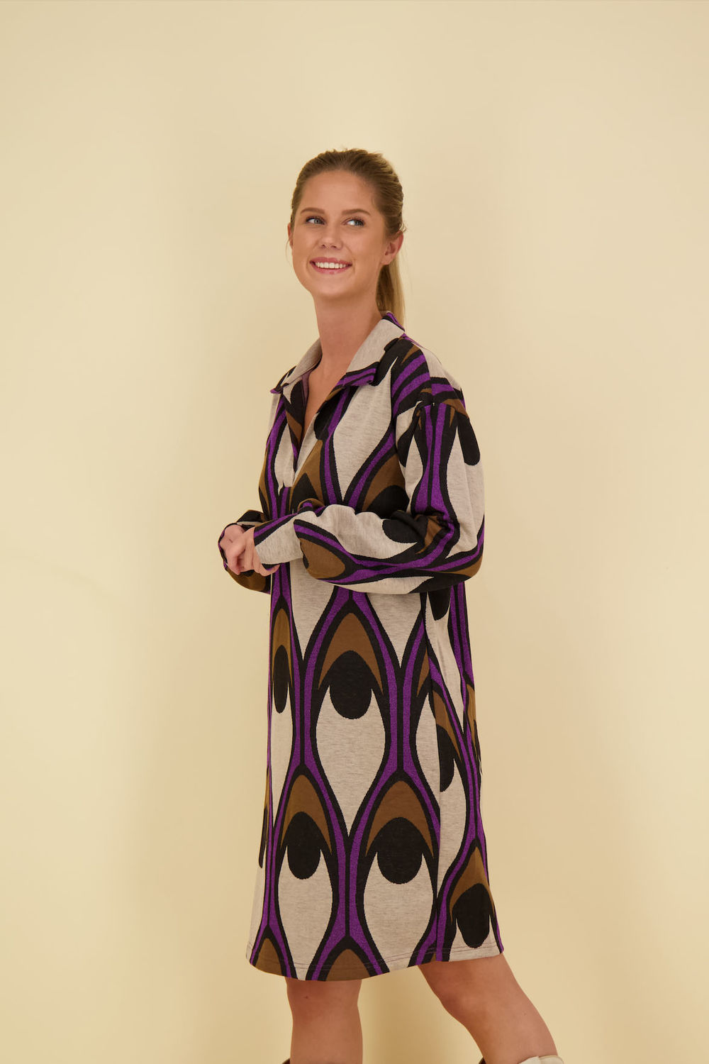 Geisha Jurk Beige Geisha Jurk Beige