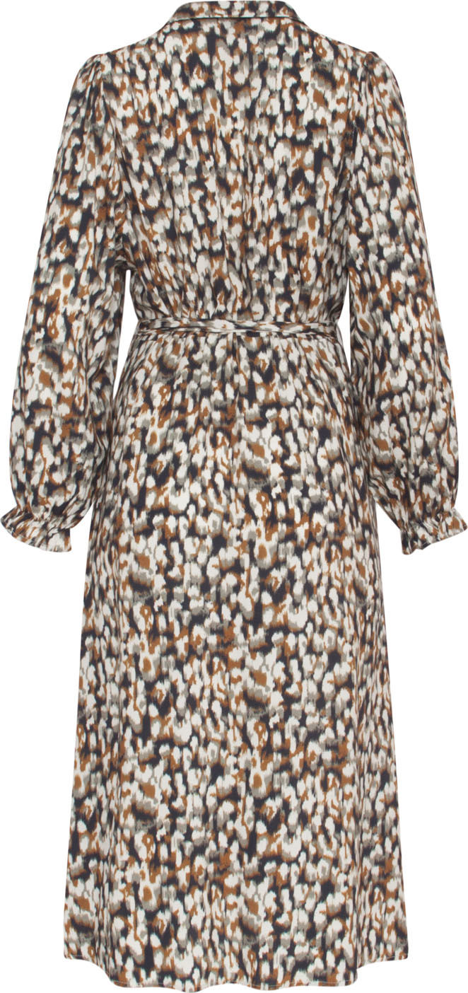 Smashed Lemon Overhemdjurk Animal Print Multi  Smashed Lemon Overhemdjurk Animal Print Multi