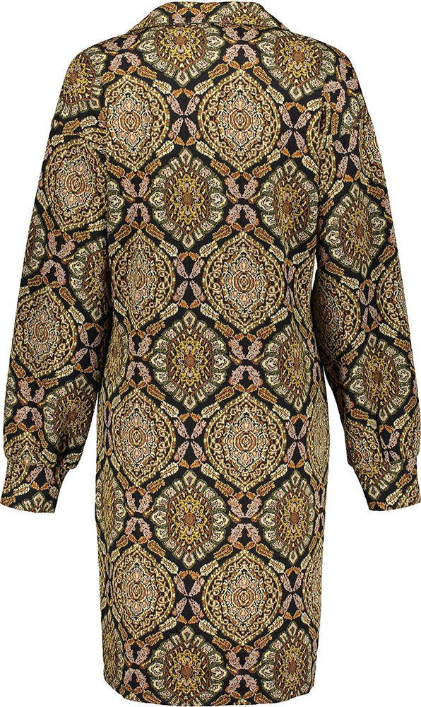 Geisha Jurk met print Groen Geisha Jurk met print Groen