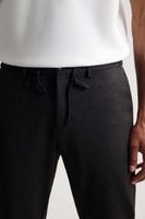 Lancaster Tapered Jogger Pattern sw Zwart