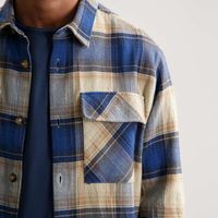 Corey Overshirt Blauw