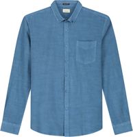 Shirt Garment dyed tencel Blauw
