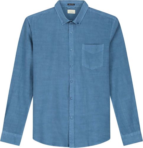 Dstrezzed Shirt Garment dyed tencel Blauw