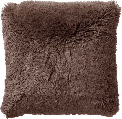 Dutch Decor SK Fluffy 45x45 cm Chocolate Martini Bruin