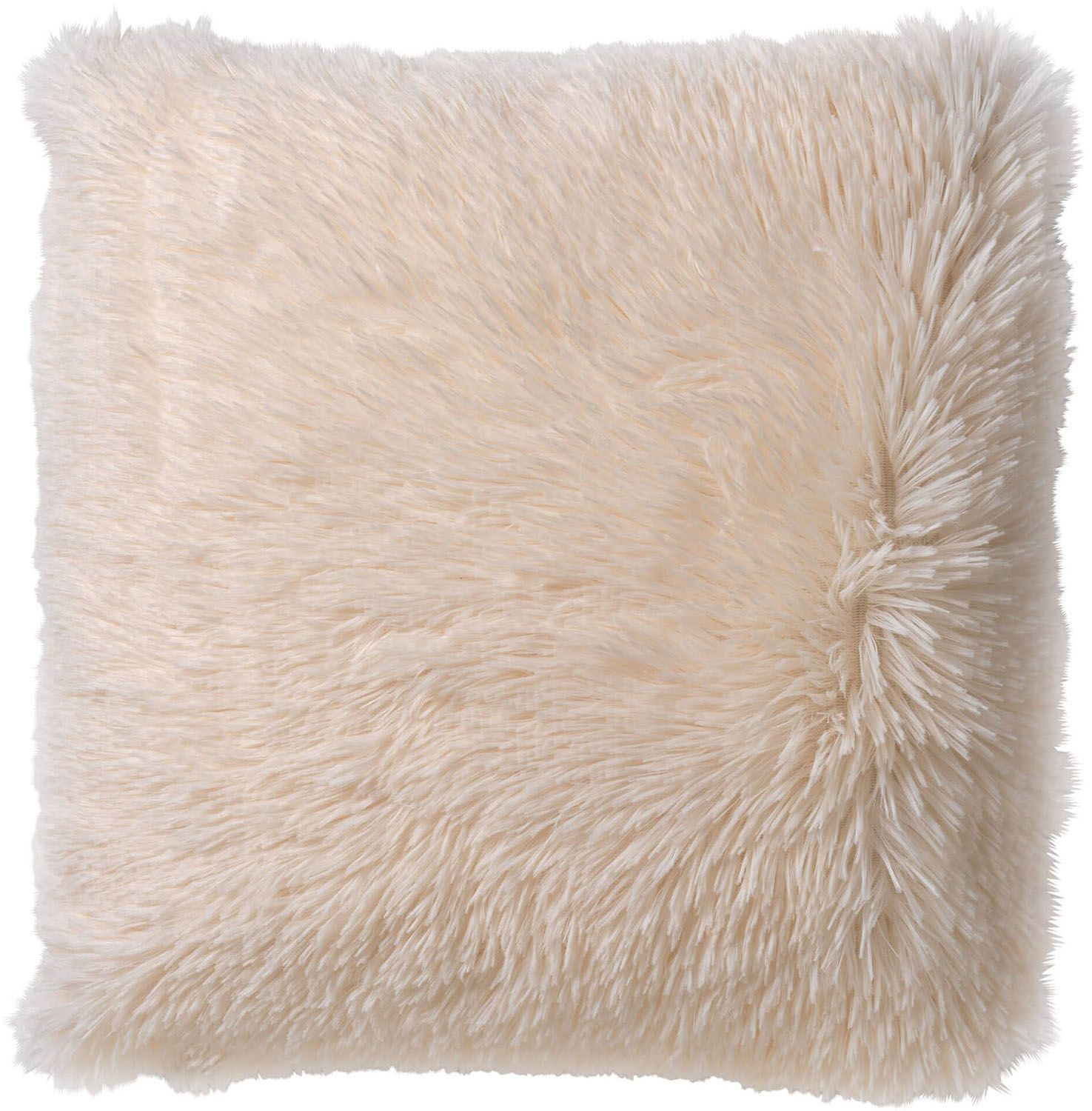 Dutch Decor Kussen Fluffy Wit