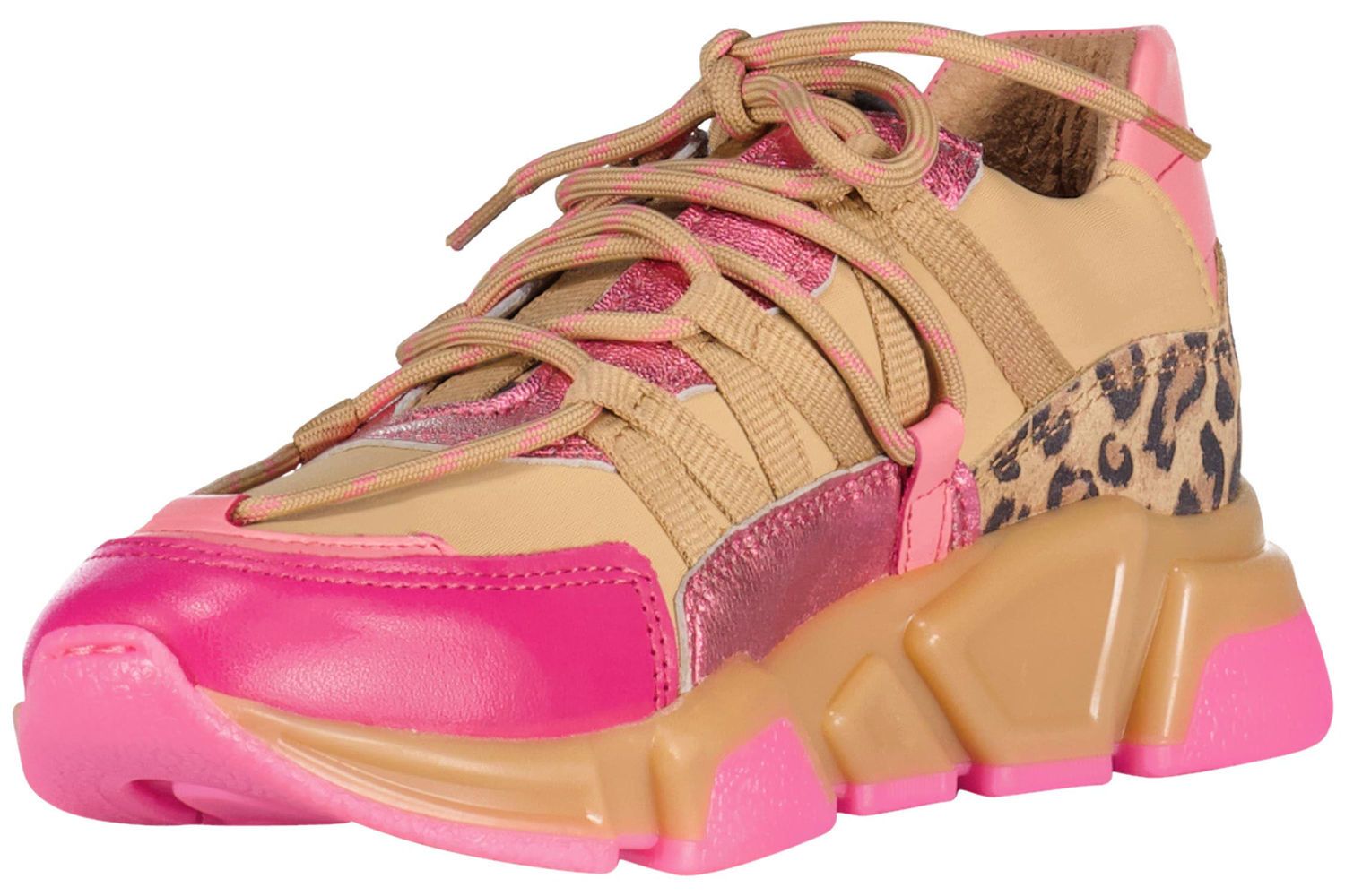 DWRS Sneakers Los Angeles Leopard Roze