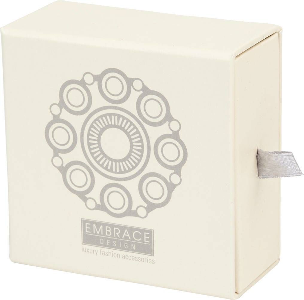 Embrace Design Armband/Oorbellen Dutch Button Set Zilver
