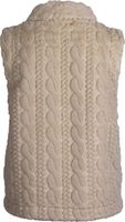 Gilet fluffy Beige