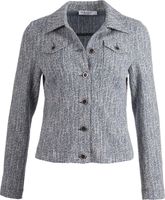 Boucle jacket Blauw