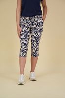 Capri print Blauw