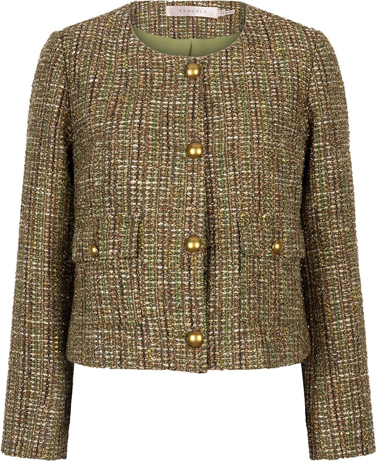 Esqualo Blazer Tweed Groen