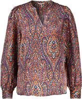 Blouse V-neck Rewilding Multi