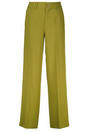 Esqualo Trousers wide elastic city Groen