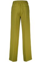 Trousers wide elastic city Groen