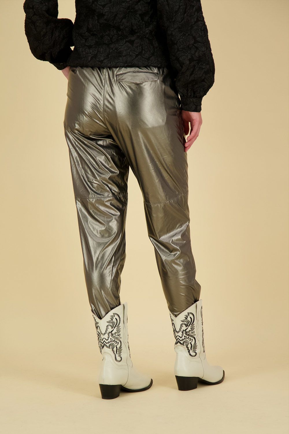 Esqualo Broek Metallic Grijs