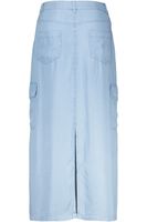 Skirt maxi tencel Blauw
