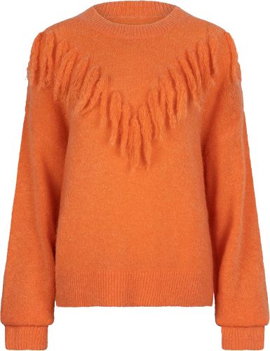 Esqualo Sweater fringes Oranje