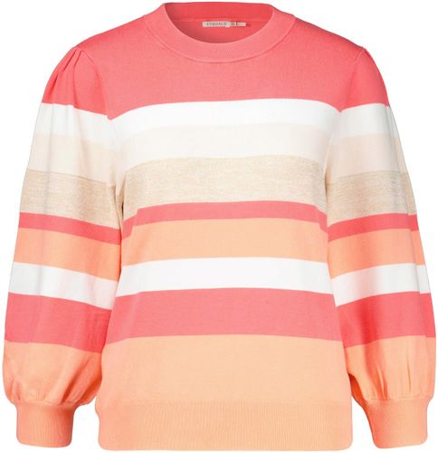 Esqualo Sweater stripes Roze