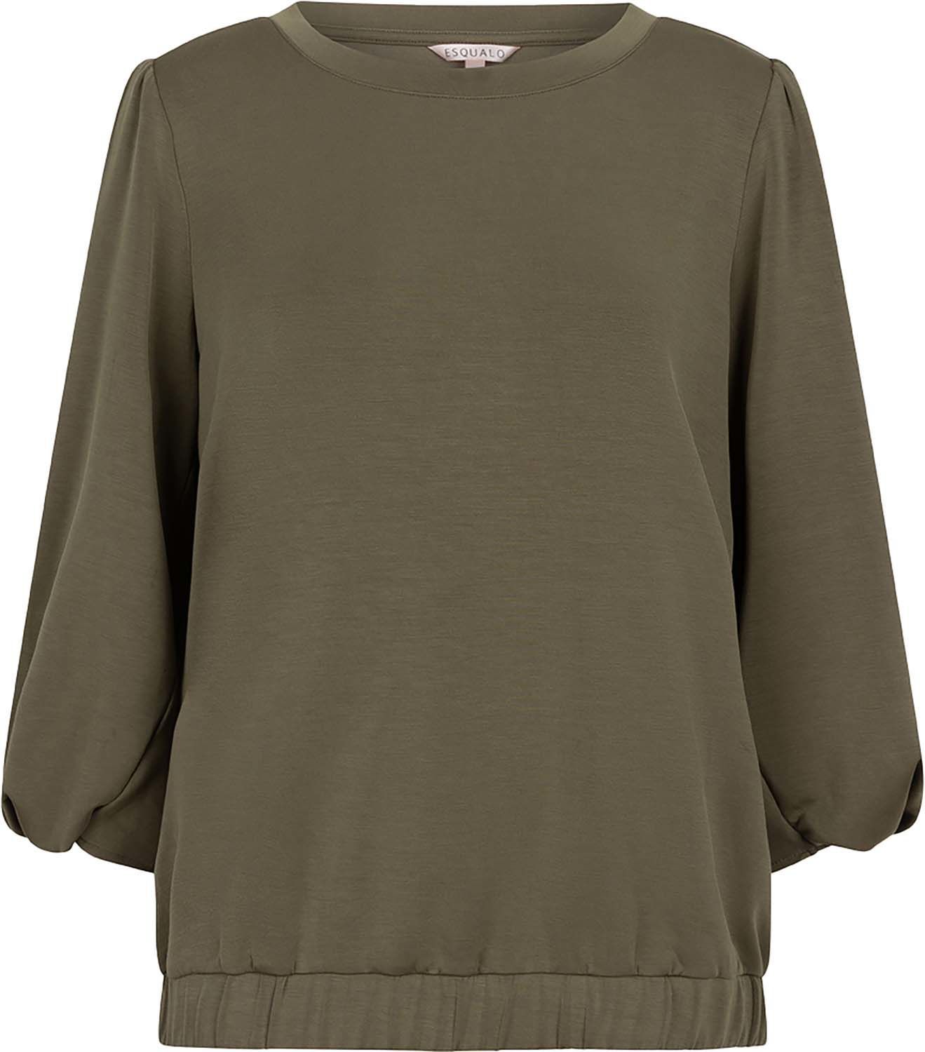 Esqualo Sweater Twisted Groen