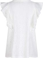 Top rufflet embroidery SJ Wit